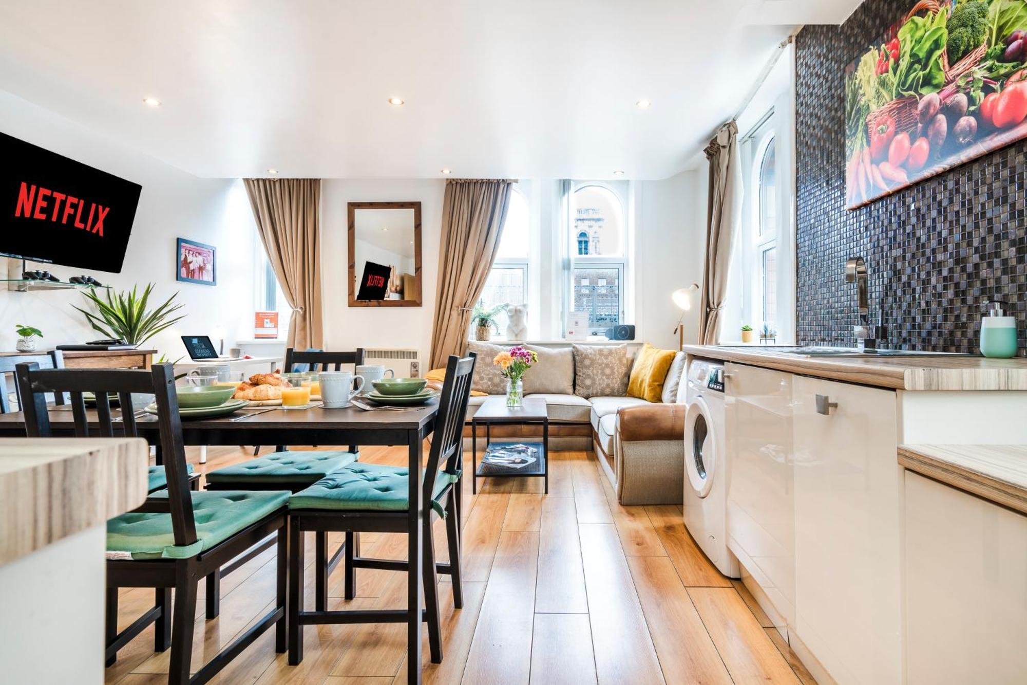 Cavern Quarters, Beautiful Two Bedroom City Centre Apartment By Garudy Serviced Apartments And Short Lets - Perfect For Longer Stays Liverpool Exteriér fotografie